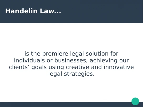 All About Handelin Law