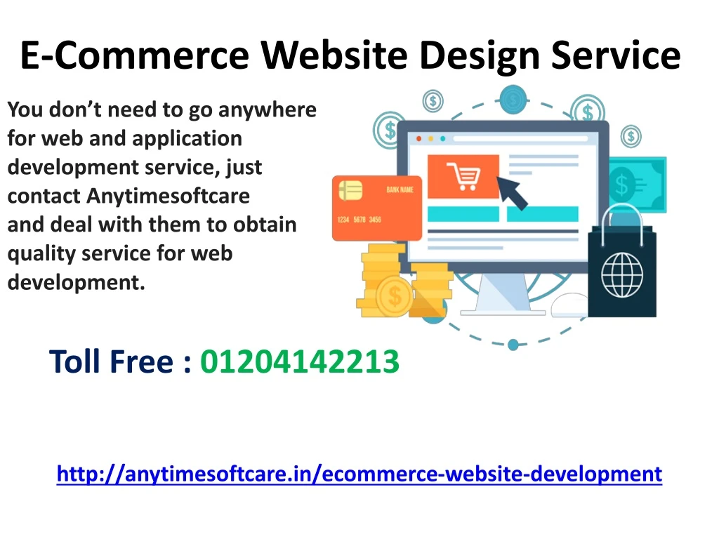e commerce website design service