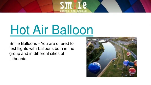 Skrydis Oro Balionu | Hot Air Balloon