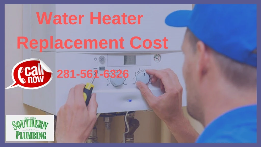 water heater replacement cost