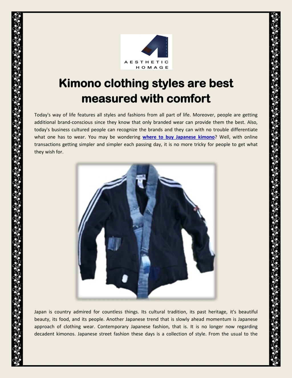 k kimono clothing style imono clothing styles