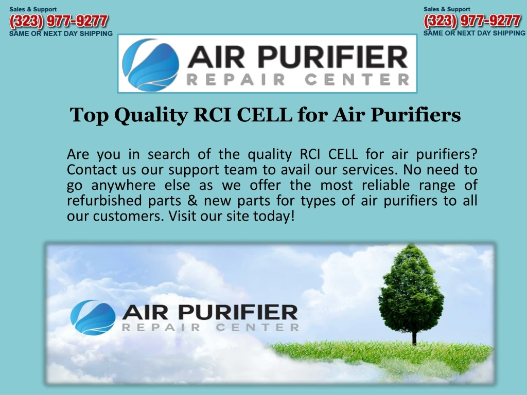 top quality rci cell for air purifiers