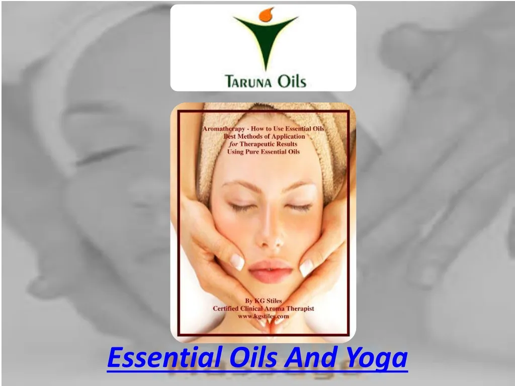 essential oils and yoga
