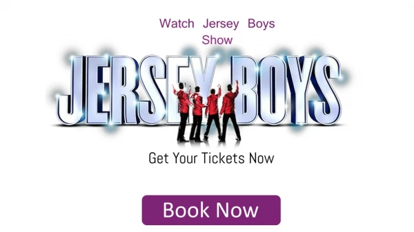 Jersey Boys Tickets Discount