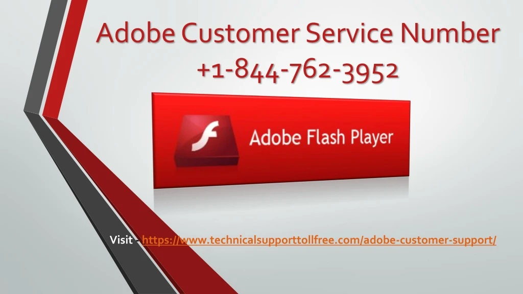 adobe customer service number 1 844 762 3952