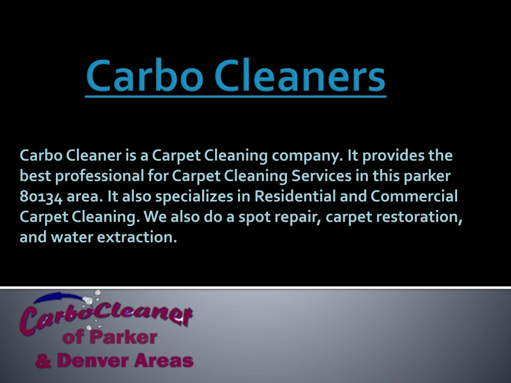 carbo cleaners