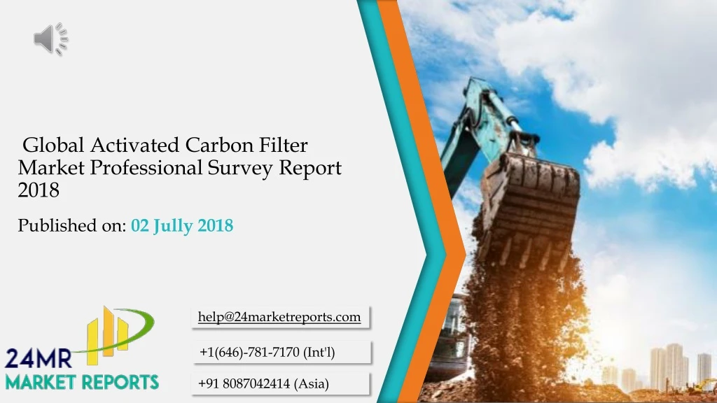 global activated carbon filter market professional survey report 2018