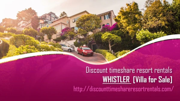 WHISTLER [Villa for Sale]