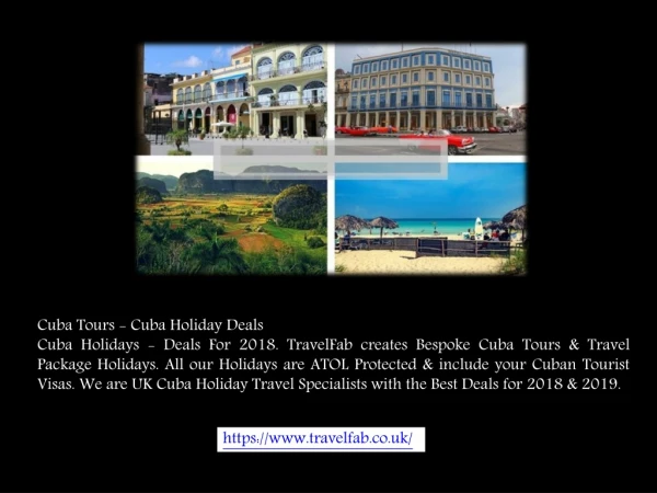 Cuba Tours - Cuba Holiday Deals