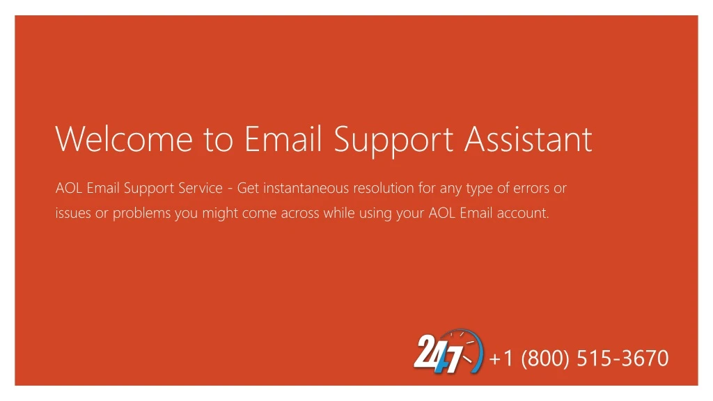 welcome to email support assistant