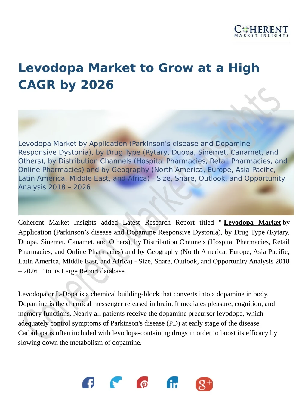 levodopa market to grow at a high cagr by 2026