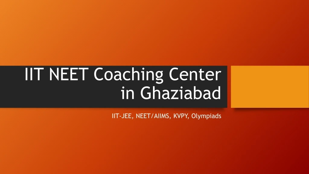 iit neet coaching center in ghaziabad