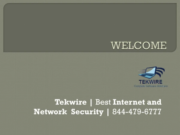 Tekwire | 844-479-6777 | Internet Security
