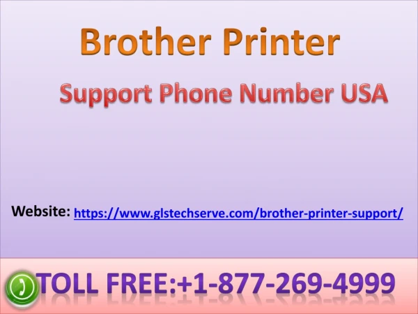 Brother Printer Issues Solution USA 1-877-269-4999