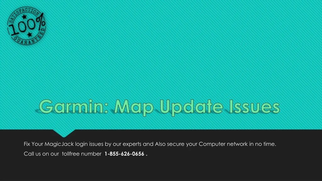 garmin map update issues