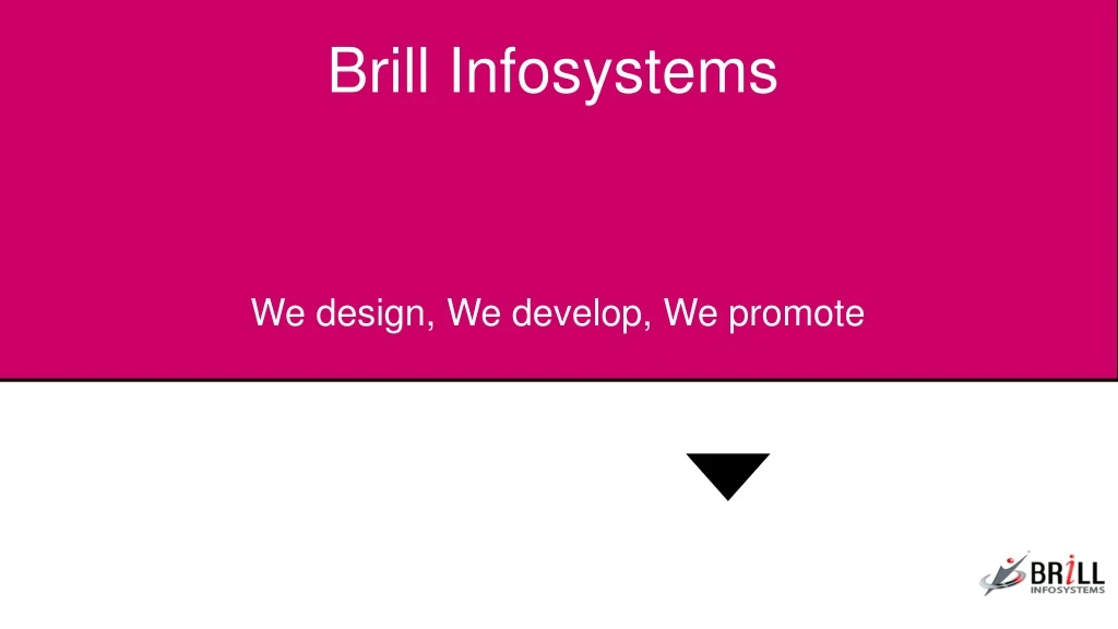 we design we develop we promote