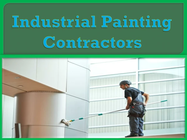 Industrial Painting Contractors