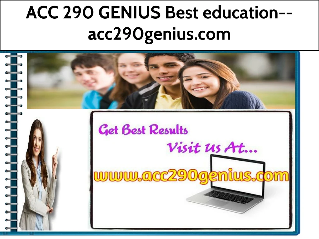 acc 290 genius best education acc290genius com