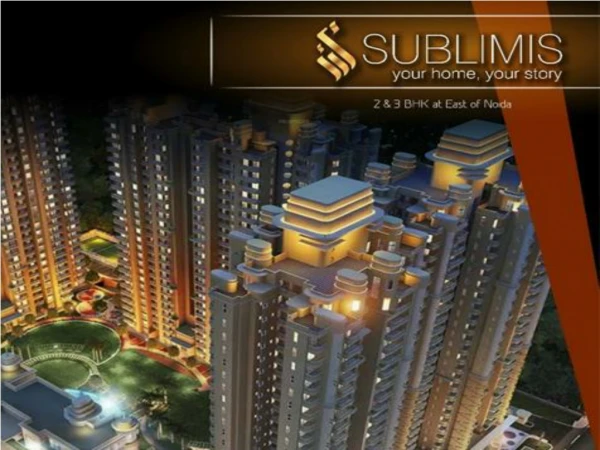 CRC Sublimis 2/3 BHK Apartments Sector 1 Greater Noida West