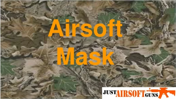 Airsoft Mask for Full-Face Protection and Control
