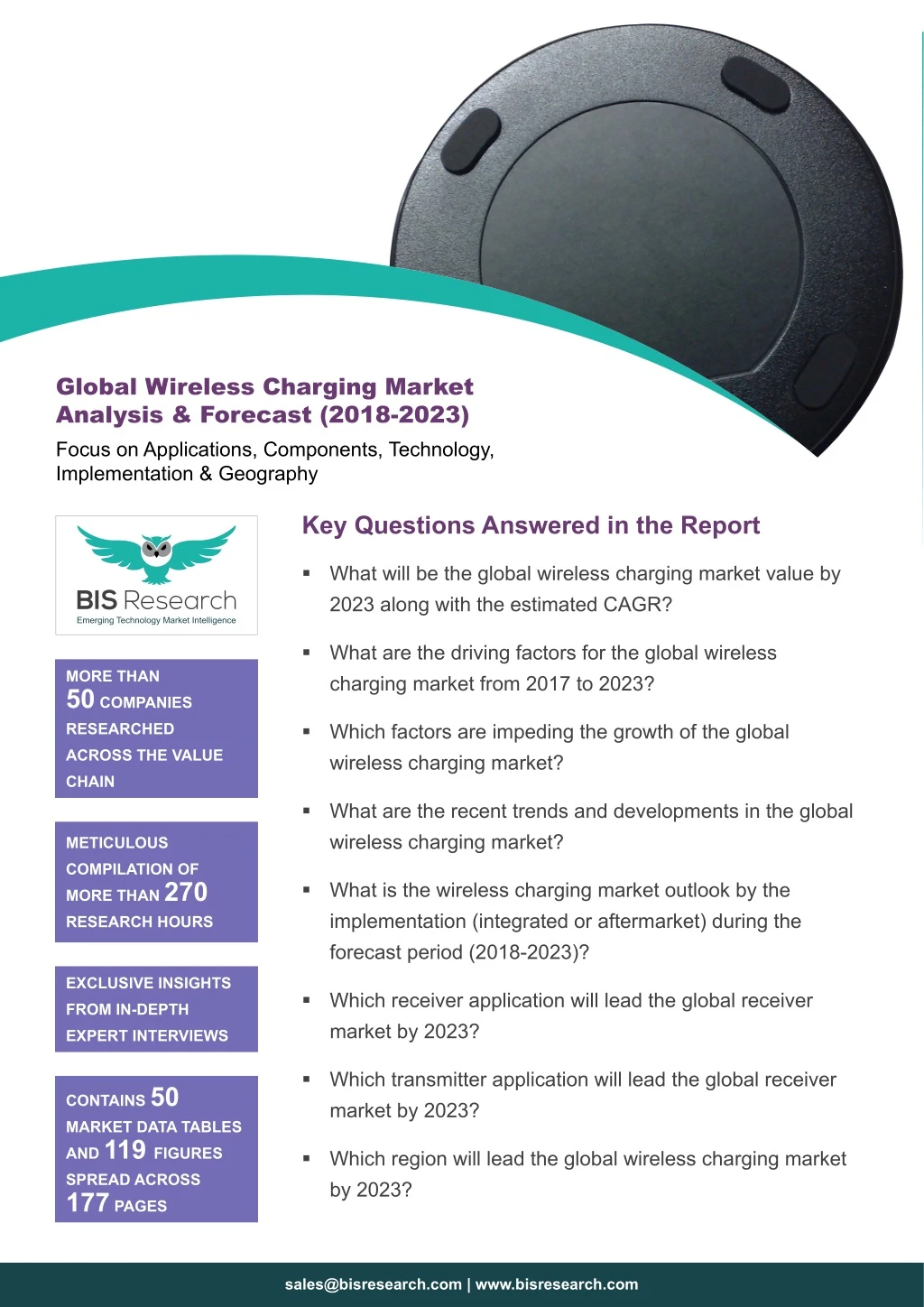 global wireless charging market analysis forecast