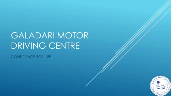 galadari motor driving center