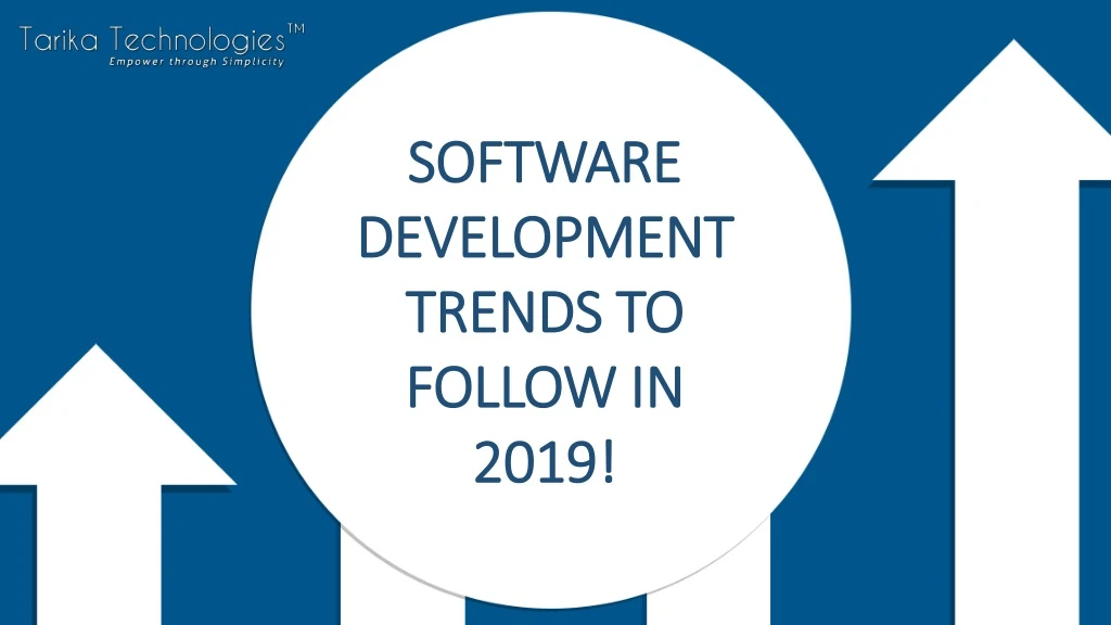 software development trends to follow in 2019