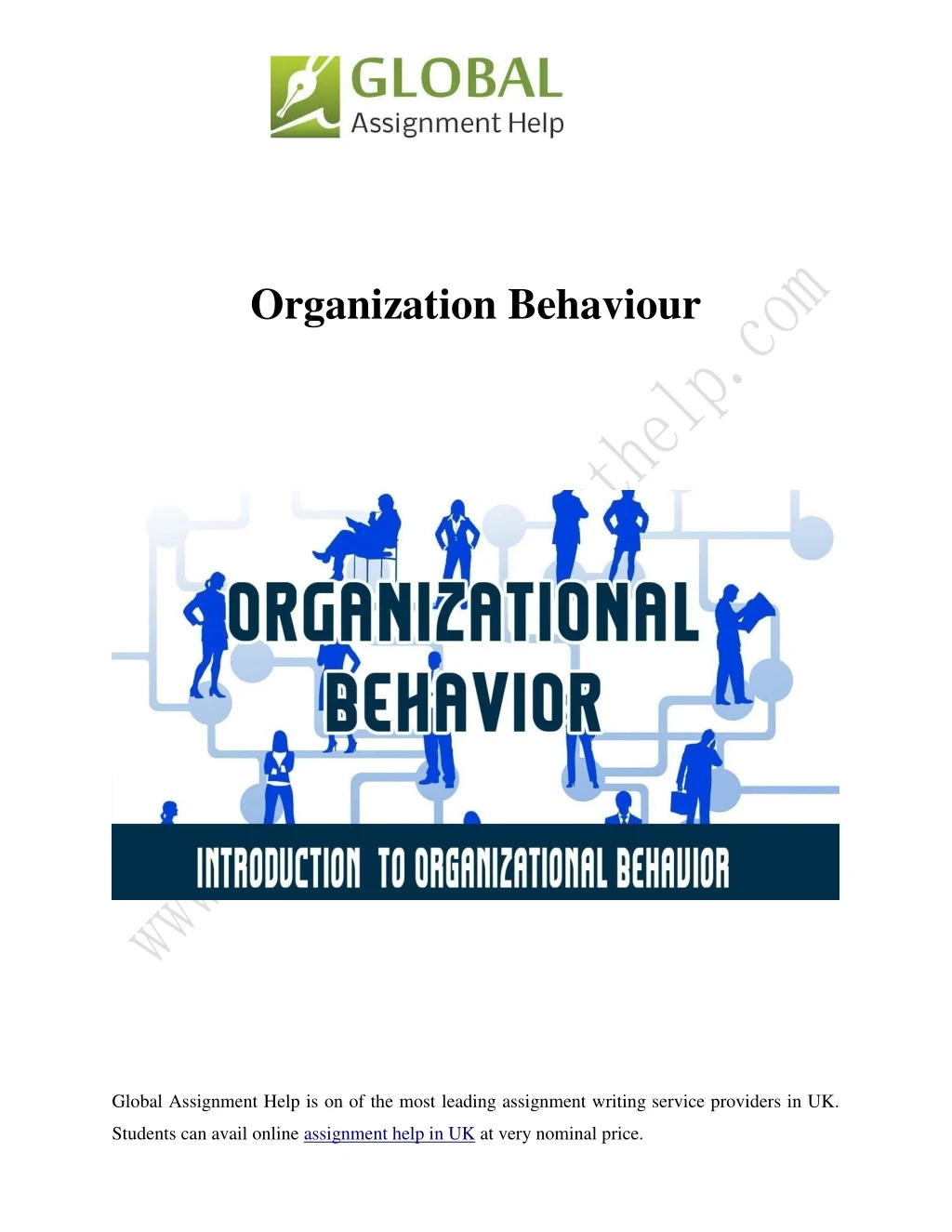 organization behaviour