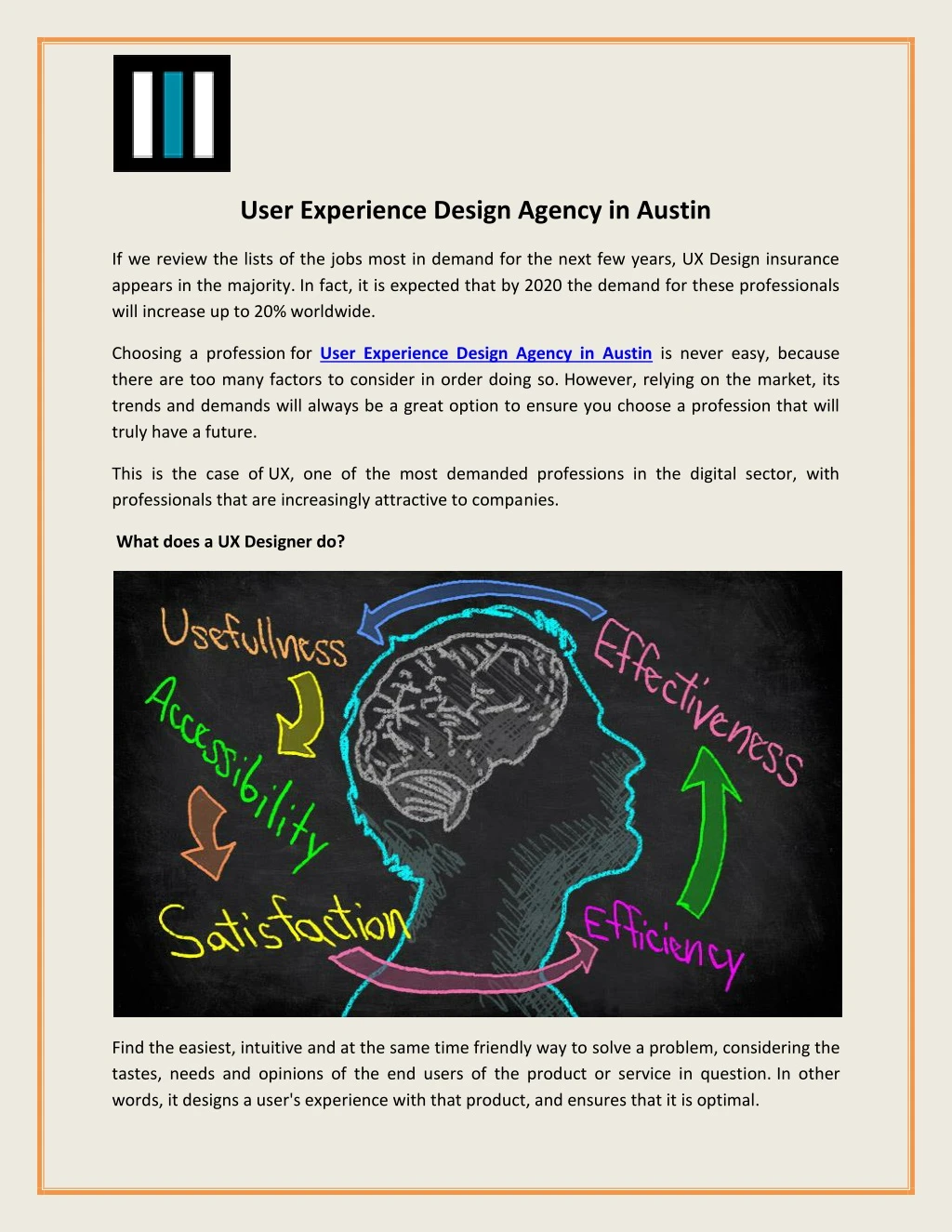 user experience design agency in austin
