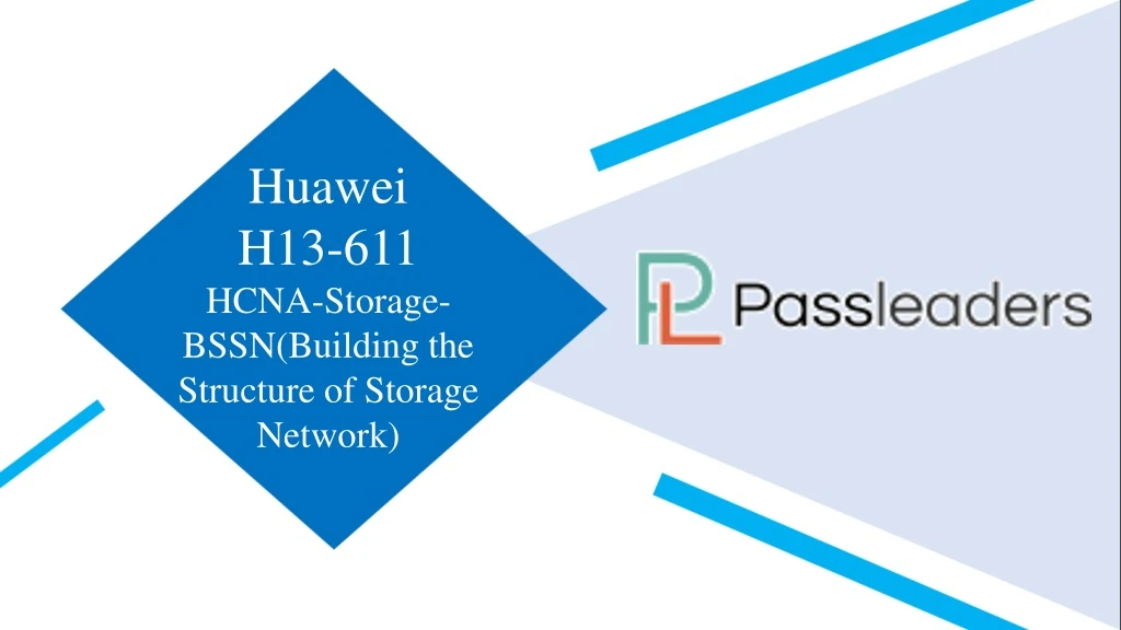 huawei h13 611 hcna storage bssn building