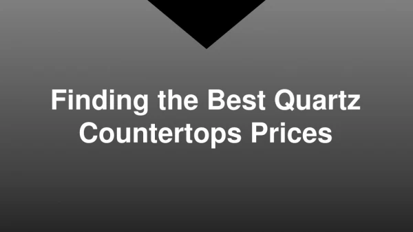 Finding the Best Quartz Countertops Prices