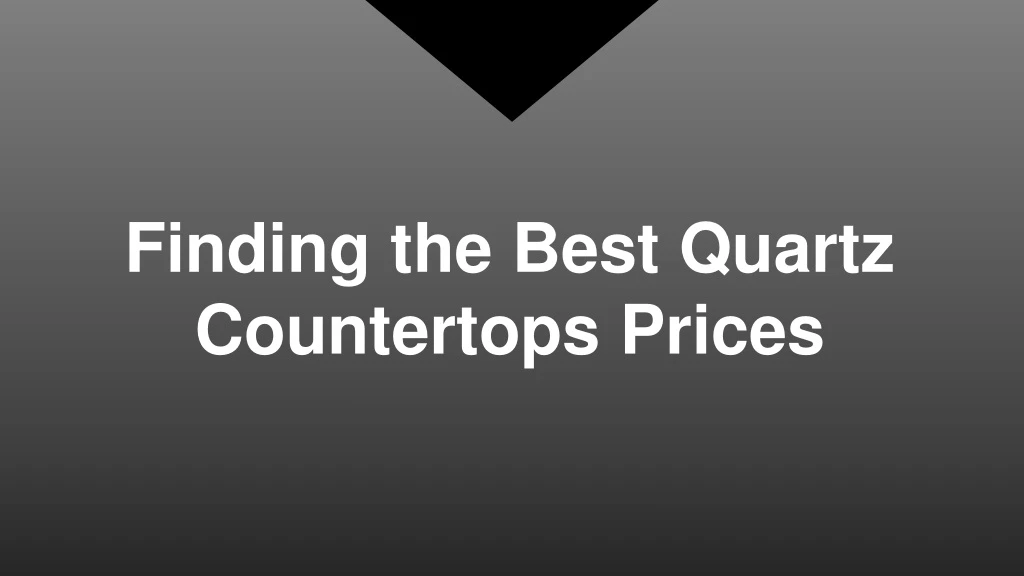 finding the best quartz countertops prices
