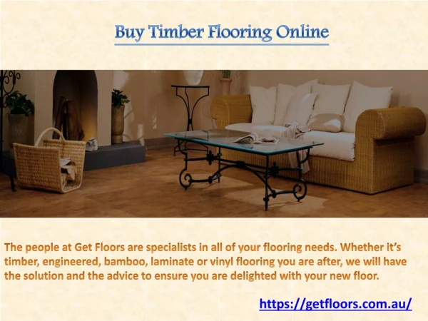 Buy Timber Flooring Online