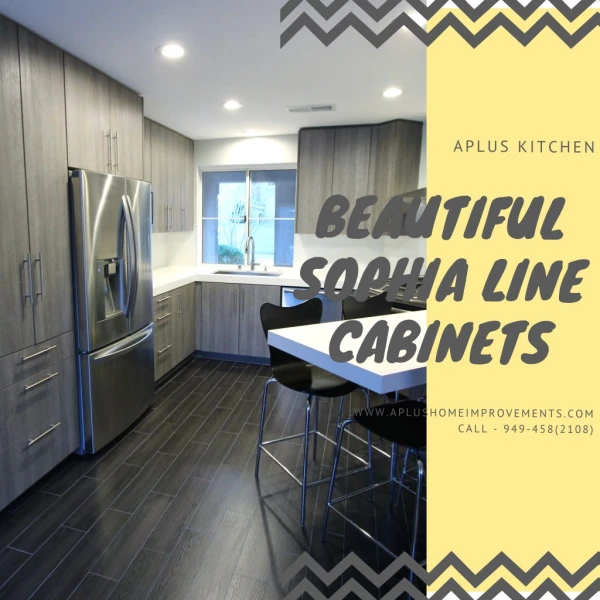 Beautiful Sophia Line Cabinets