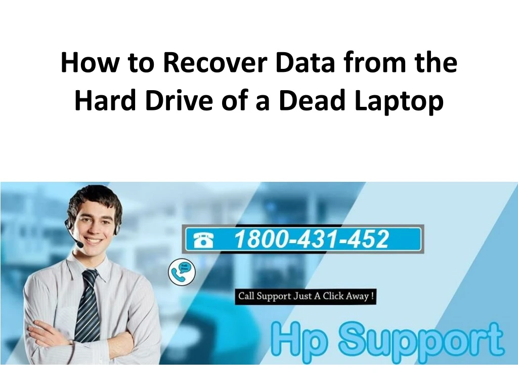 how to recover data from the hard drive of a dead laptop