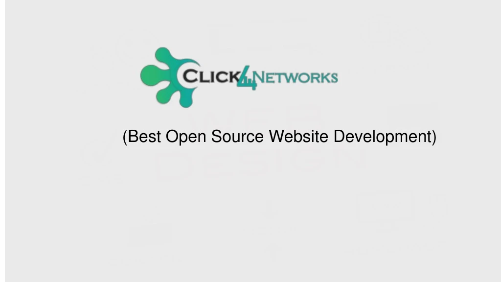 best open source website development