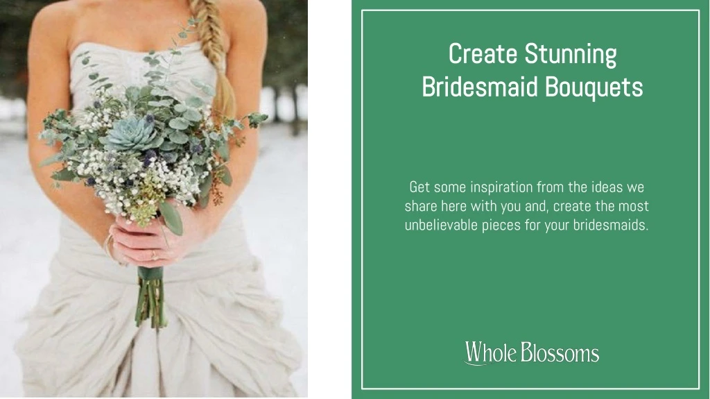 create stunning bridesmaid bouquets