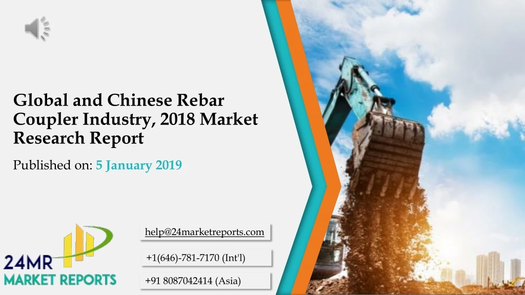 global and chinese rebar coupler industry 2018 market research report
