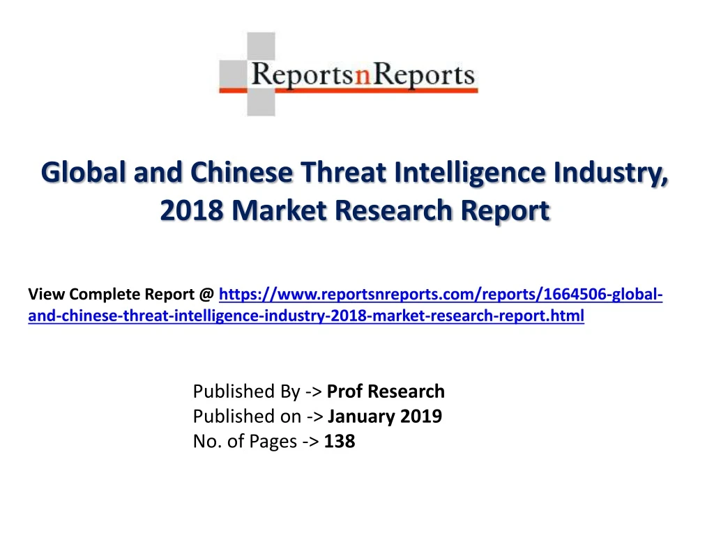 global and chinese threat intelligence industry
