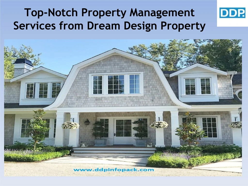top notch property management services from dream design property