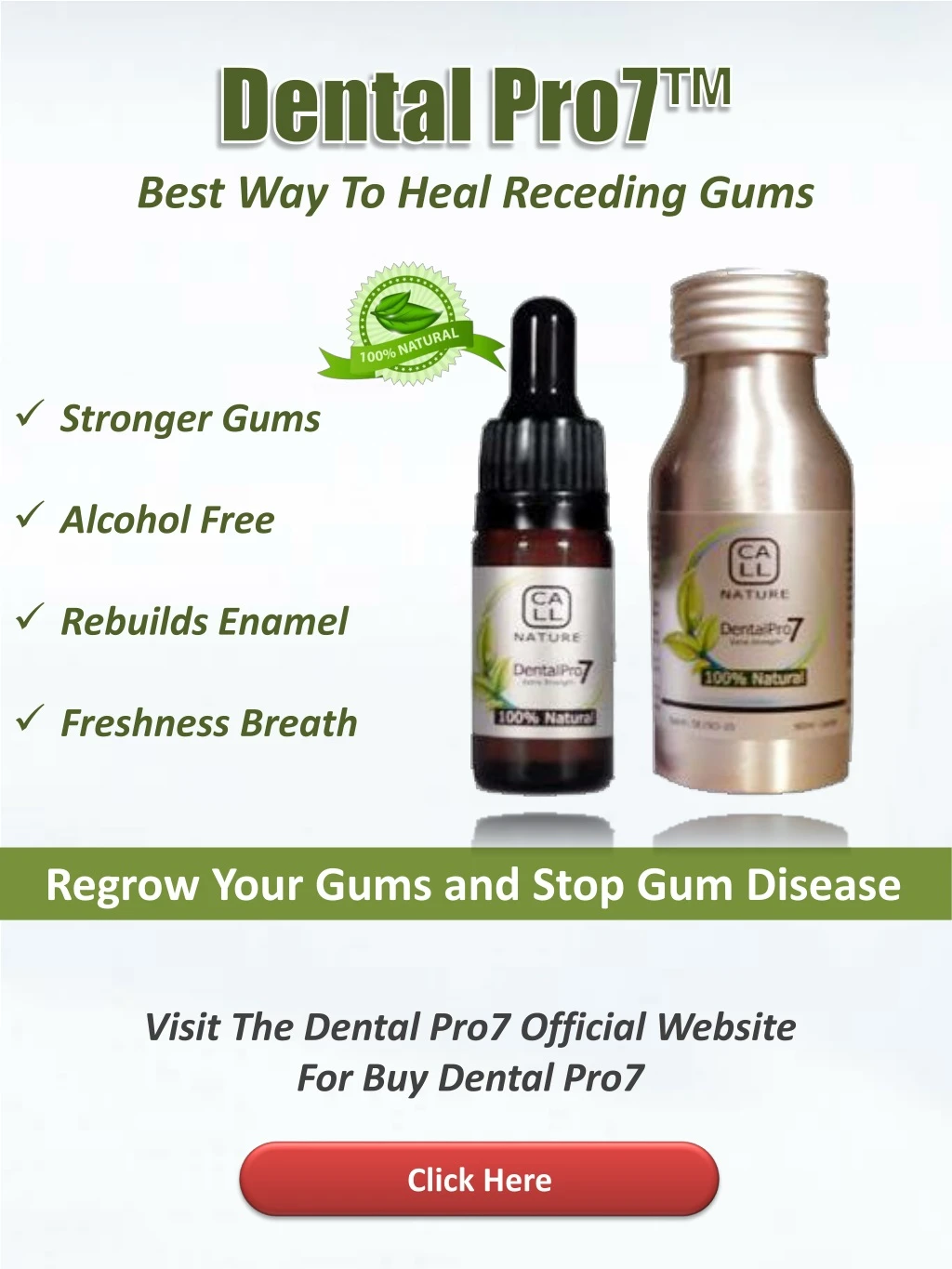 best way to heal receding gums