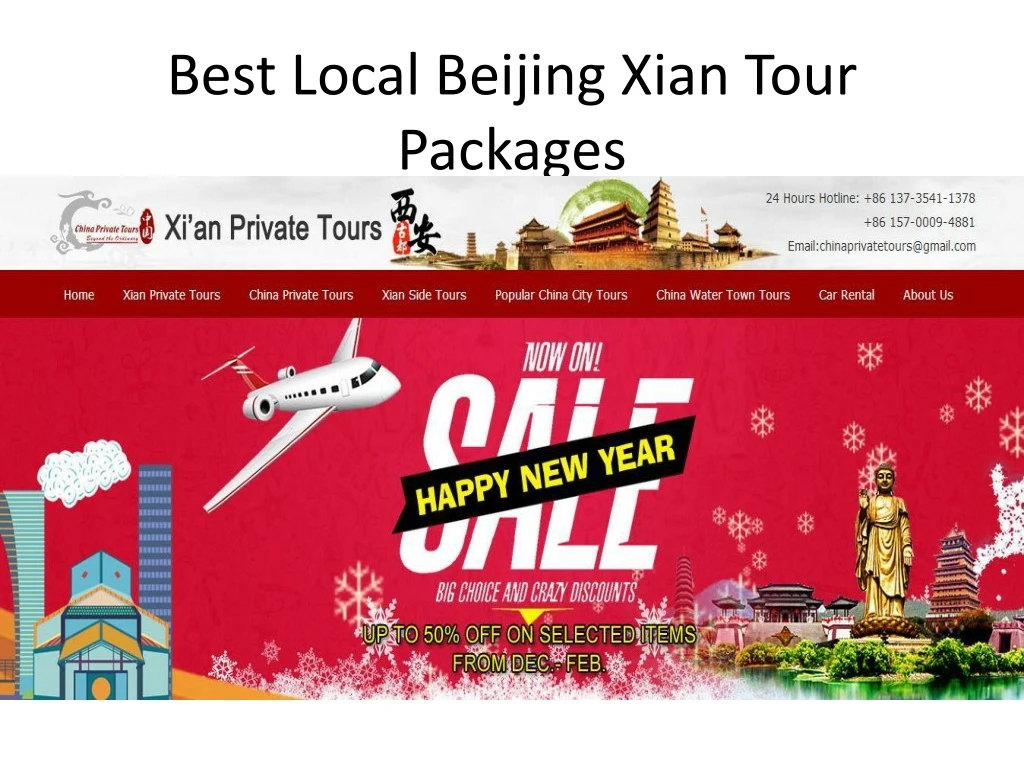 best local beijing xian tour packages