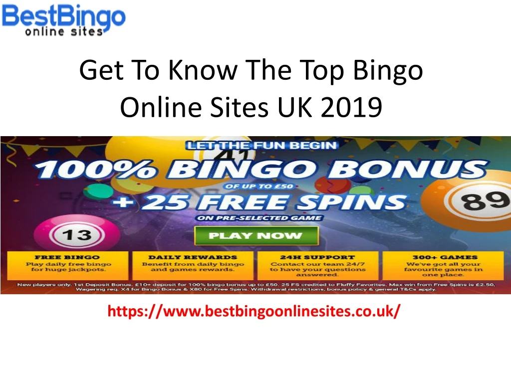 get t o know the top bingo online sites uk 2019