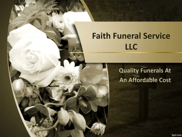 Funeral Home Jonesboro, Pragould, Traumann AR-Faith funeral service