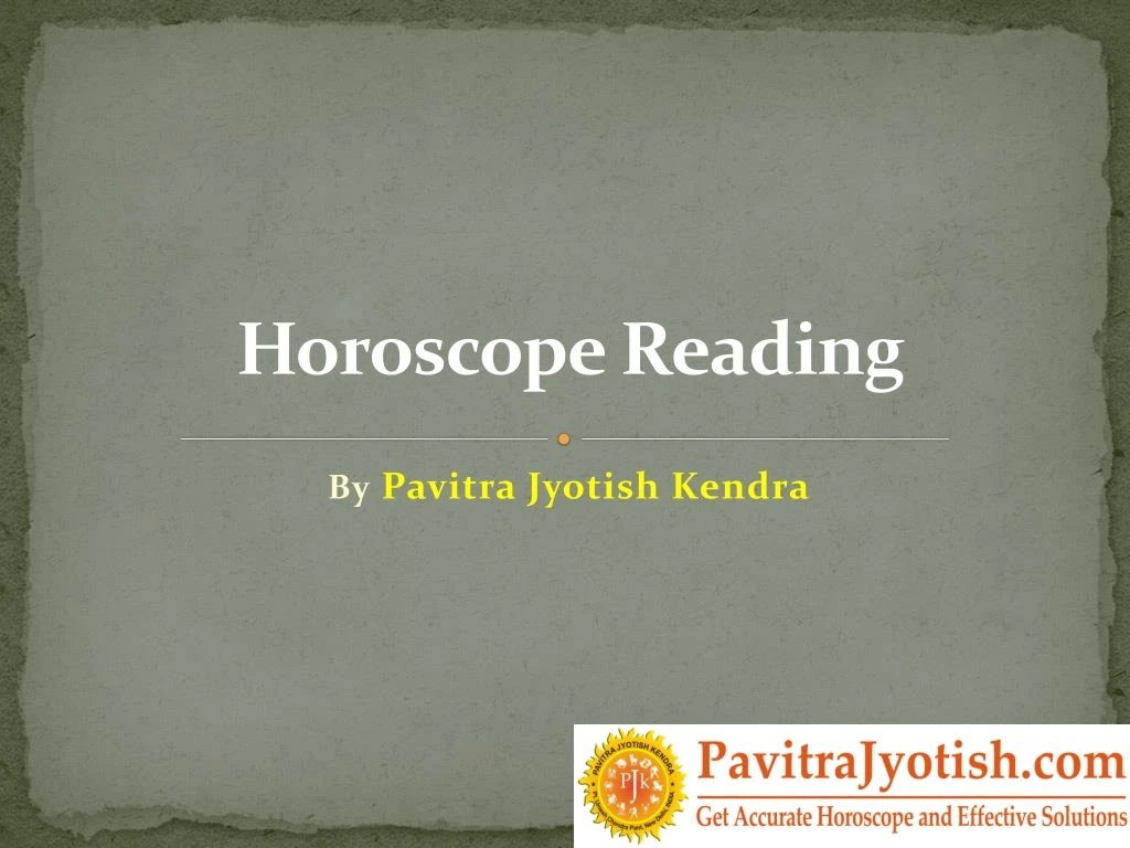 horoscope reading