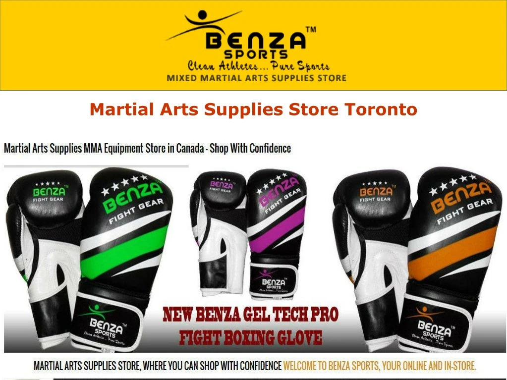 martial arts supplies store toronto