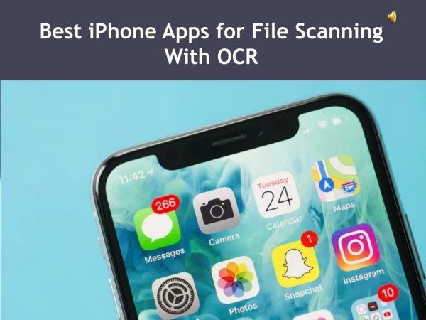 Best iPhone Apps for File Scanning With OCR