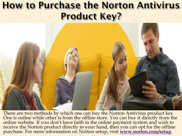 norton.com/setup - How to Purchase the Norton Antivirus Product Key?