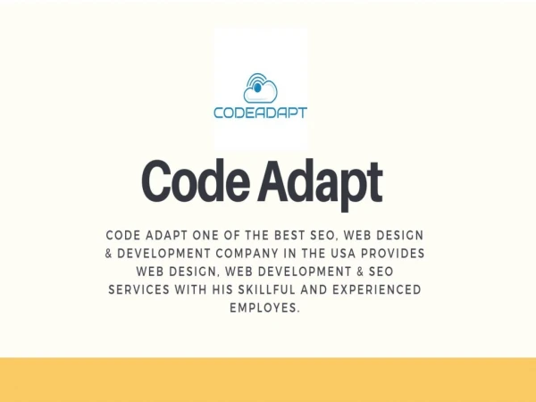 Seattle Web Design Agency & Development - Code Adapt