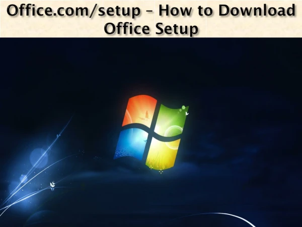 office com setup how to download office setup